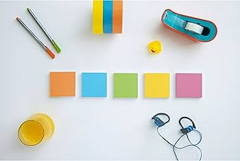 Post-it Süper Yapışkan Notlar, 3x3 inç, 6 Ped, 2X Yapıştırma Gücü